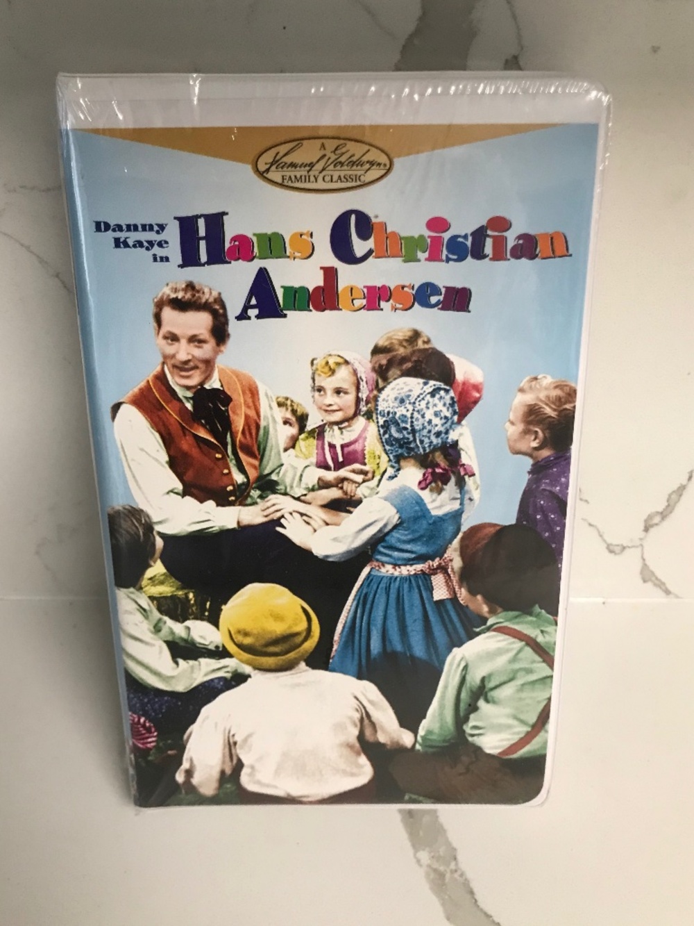 Vintage VHS Hans Christian Andersen Movie Video 1952 NIB